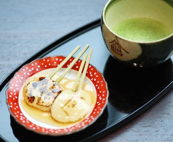 じゃんぼ餅ドリンクセット写真